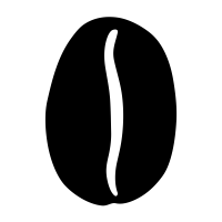 Coffee-bean icons