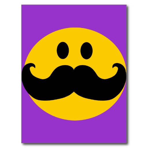 Smiley Moustache - ClipArt Best