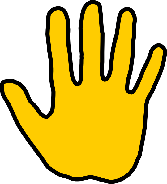 High Five Hand Clipart
