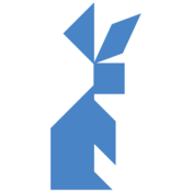 Tangram Rabbit Shape and Solution | Free Printable Puzzle Games