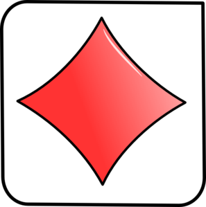 Card Symbol Diamond Clip Art - vector clip art online ...