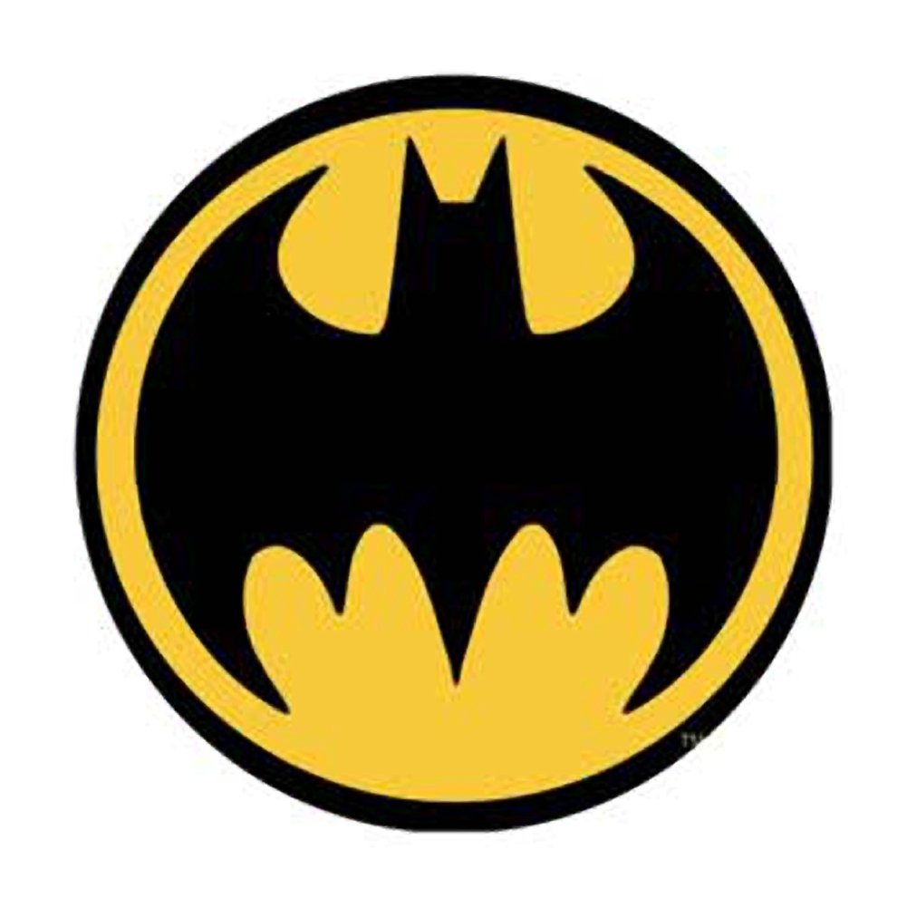 Batman Joker With Logo Button