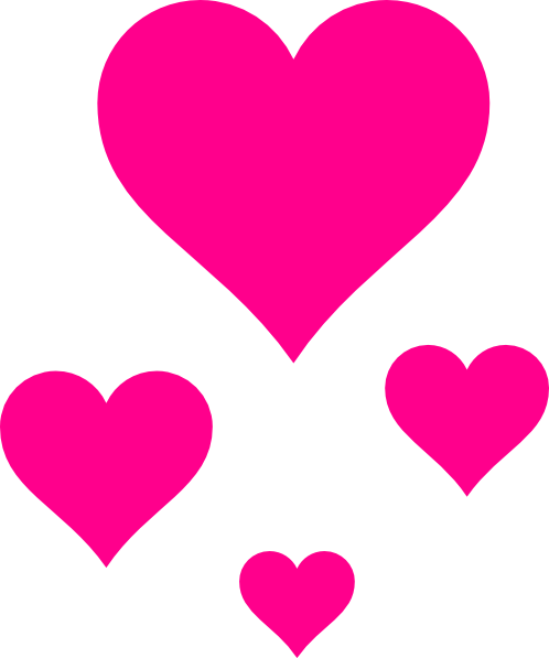 Little pink heart clipart