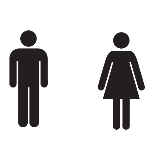 Amazon.com: Men Women Bathroom Figures Decal for Car Window ...