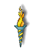 Rings and Torches Clip Art