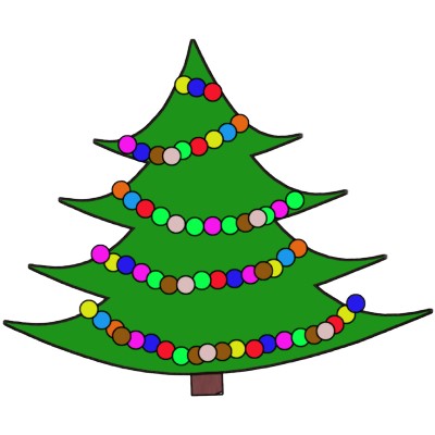 Cartoon Christmas Tree Pictures | HD Wallpapers Inn
