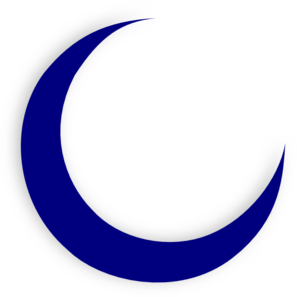 Crescent Moon clip art - vector clip art online, royalty free ...