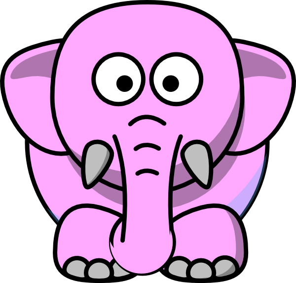 Cartoon Elephant clip art - vector clip art online, royalty free ...