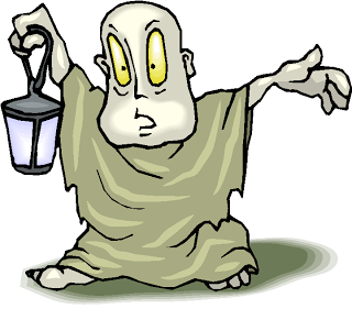 Funny Halloween: Man Bring a Lantern Scary Halloween Clipart ...