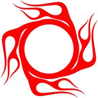 Custom Vinyl Graphics Stickers Flames Accents and Stripes Library