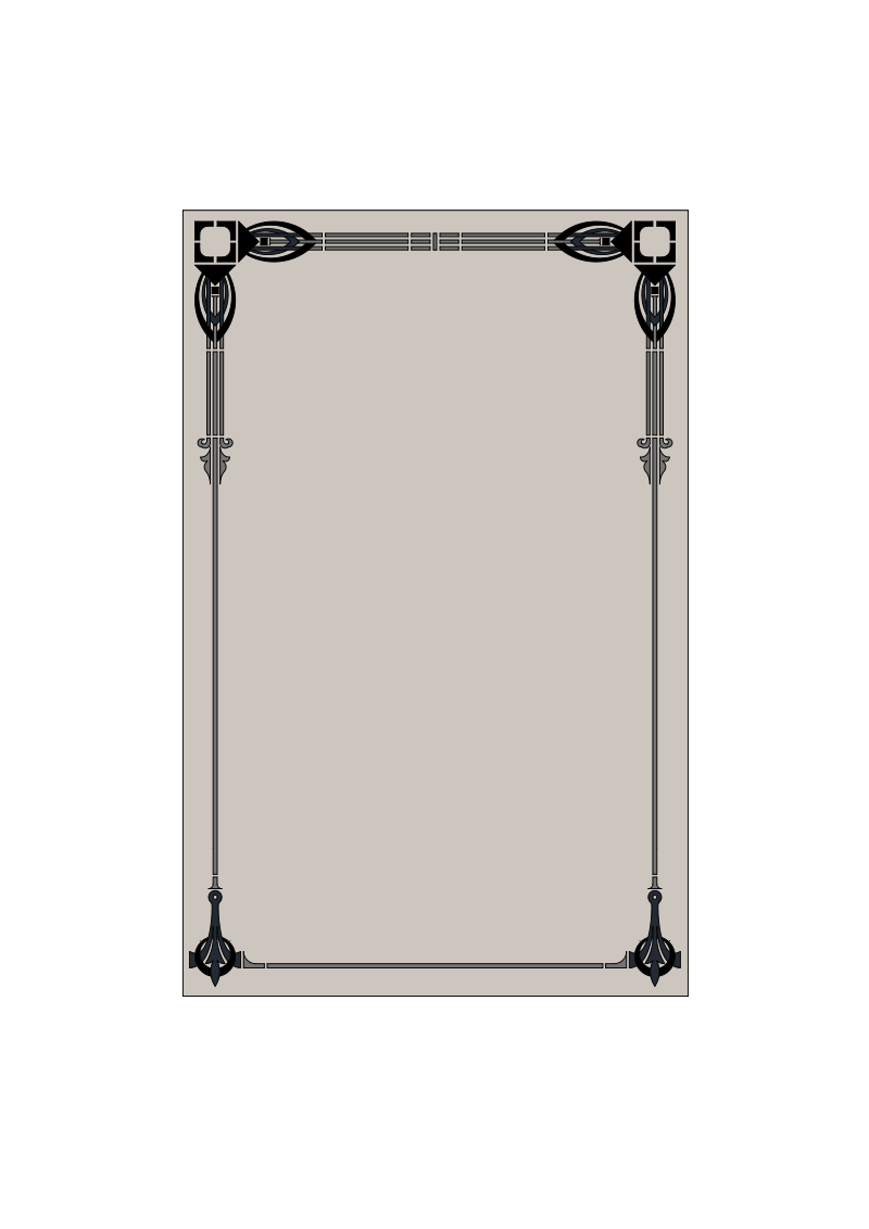 Clipart - Page border design