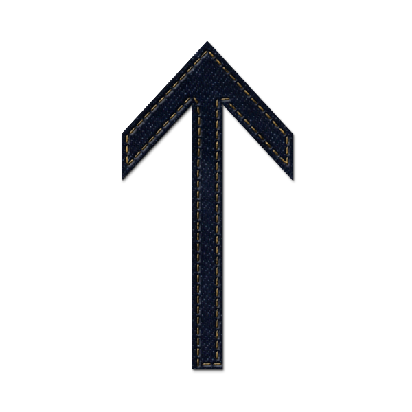 Simple North Arrow Icon #008726