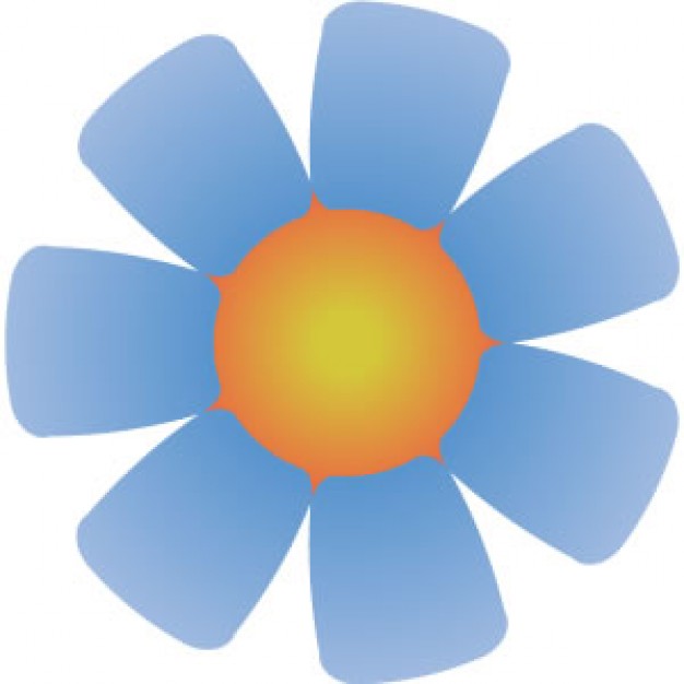Simple Flower Design vector | Download free Vector