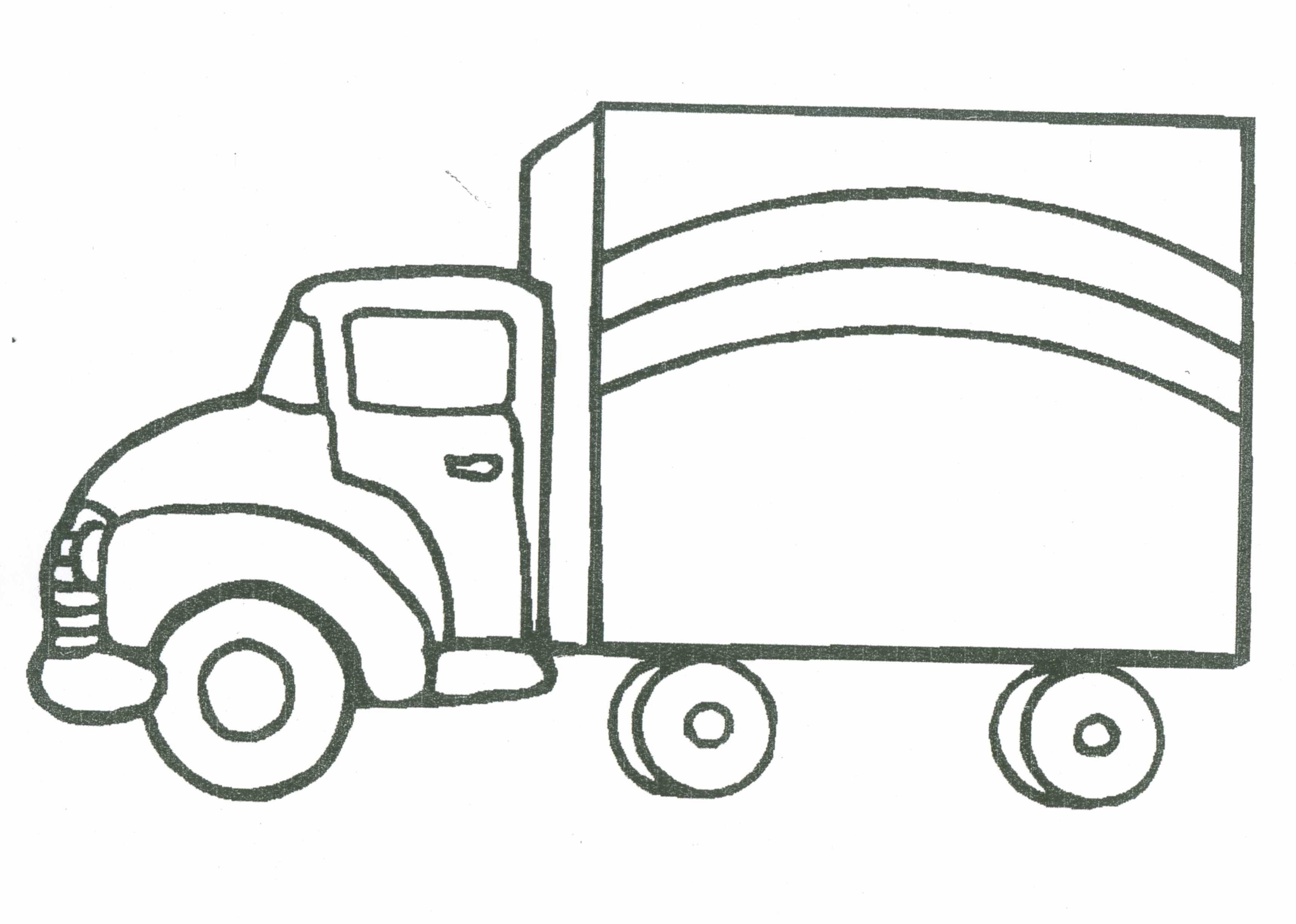 Bayside Playgroup Weekly Updates 2008 - Fire Truck Colouring Pages