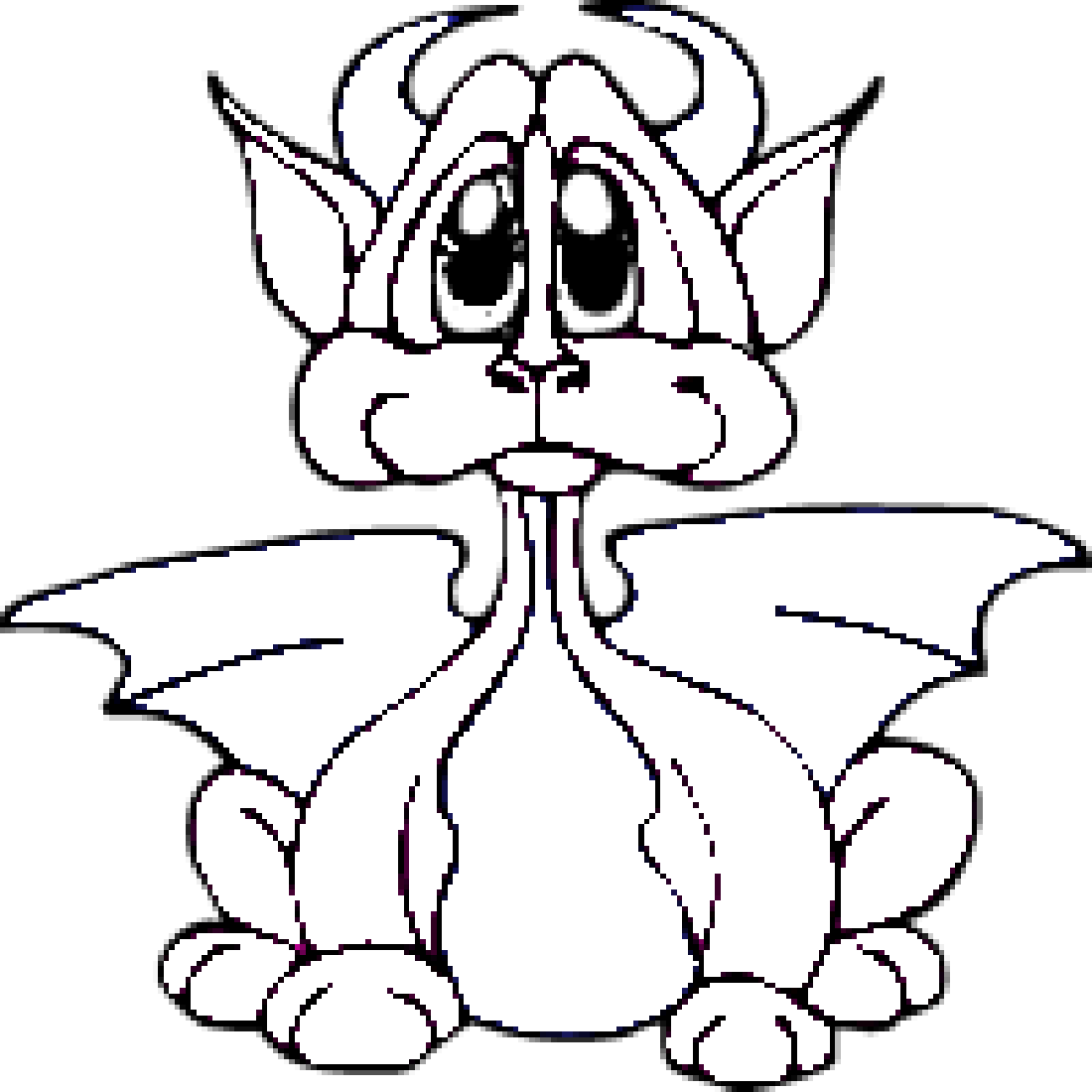 Craft Sites for Kids Dragon Template For Kids