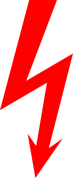 Electric Sign Lightning Clip Art - vector clip art ...