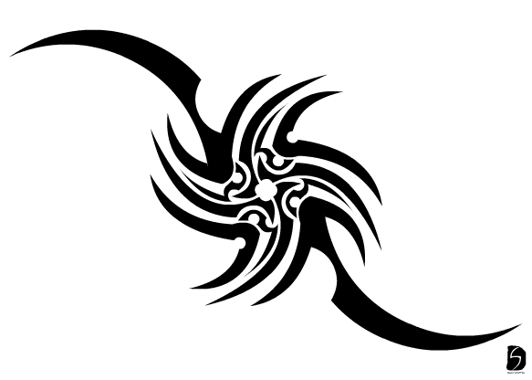 deviantART: More Like Tribal Sun and Moon - Halves by GifHaas - ClipArt ...