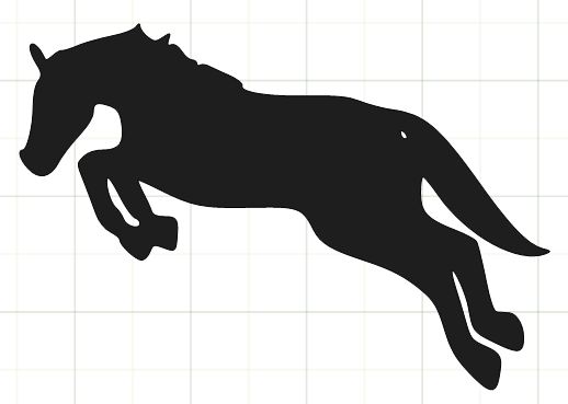 HAPPY2BSCRAPPIN': MTC Silhouette Horse