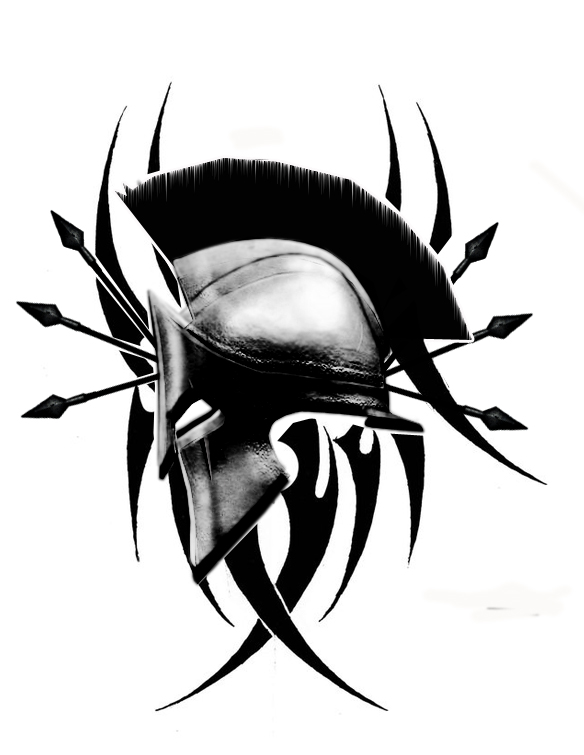 spartan-helmet-tattoo-spartan- ...