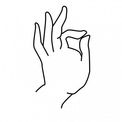 Buddha Hand-vector Clip Art-free Vector Free Download