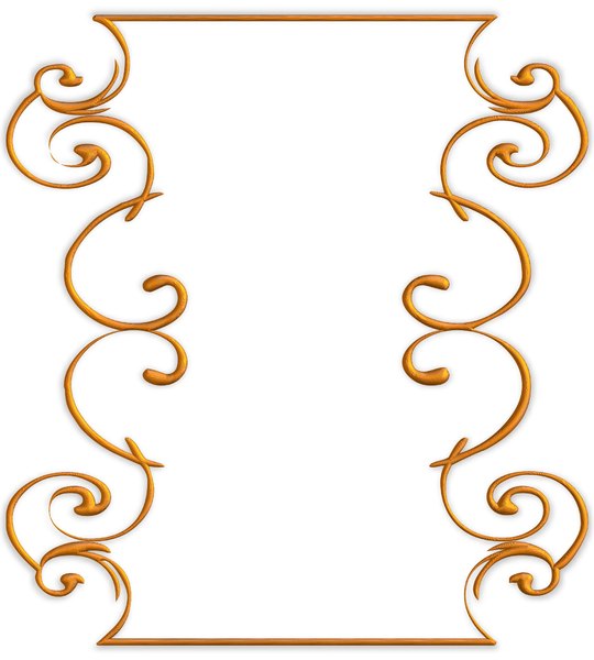 Gold Wedding Border Design Pics | Totally Awesome Wedding Ideas
