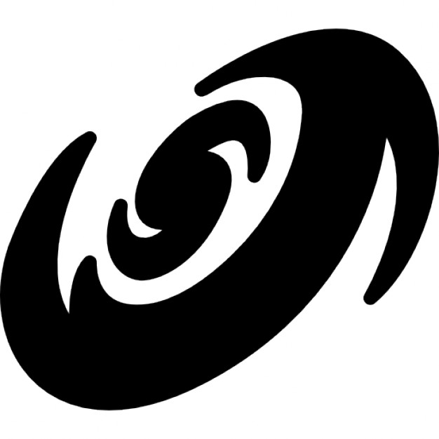 Galaxy spiral shape Icons | Free Download