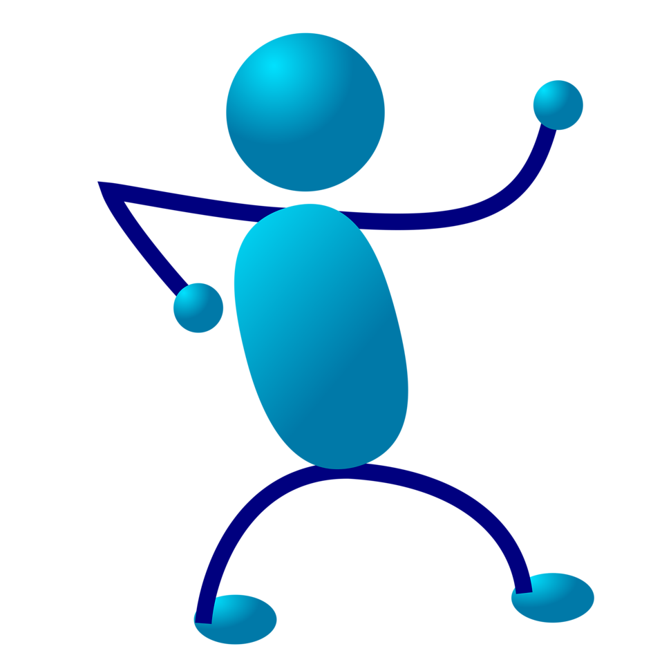Man Clip Art | Free Stock Photo | Illustration of a dancing ...
