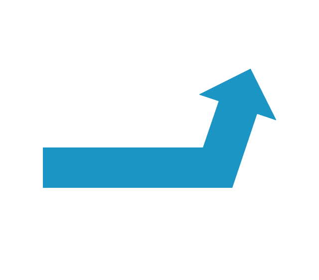 Sales arrows - Vector stencils library