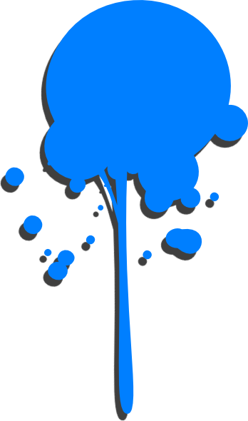 Blue Paint Splash Png - ClipArt Best
