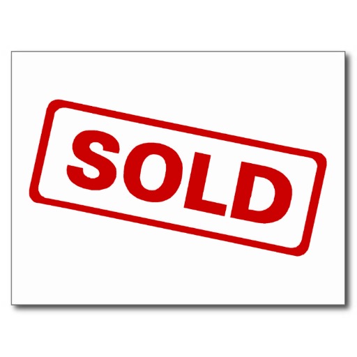Image of Sold Sign Clipart #2314, Sold Sign Clipart - Clipartoons