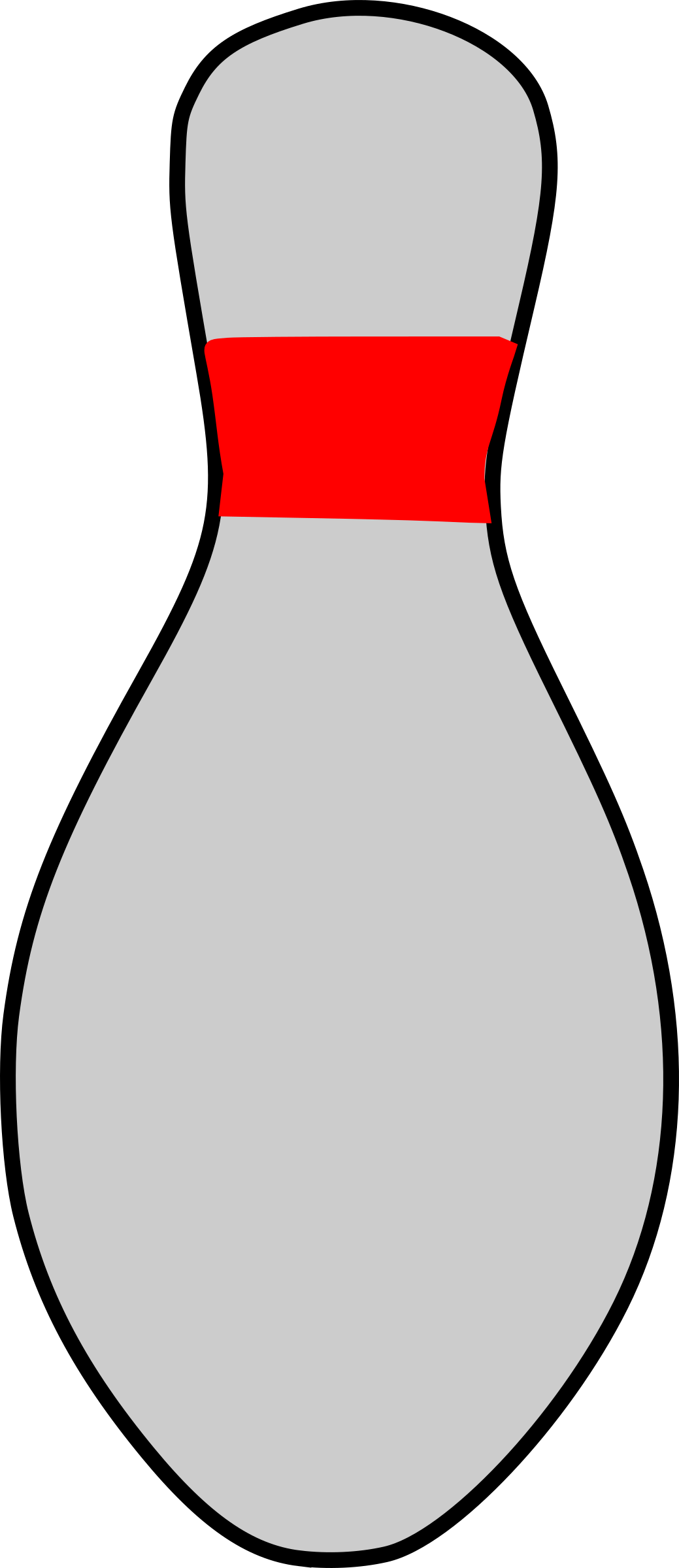 Clipart - Bowling Duckpin
