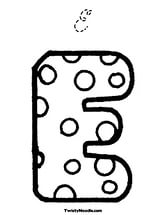 Letter E Coloring Pages - Preschool Crafts