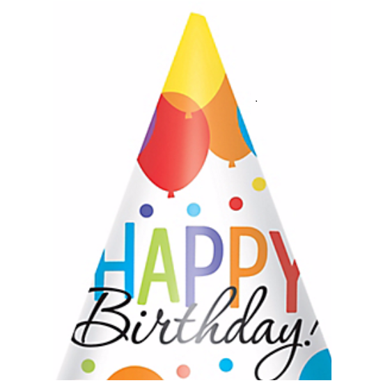 Happy Birthday Cap pack of 10 | Flowcaft