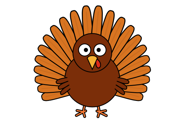 Clip Art Of Turkey - Tumundografico