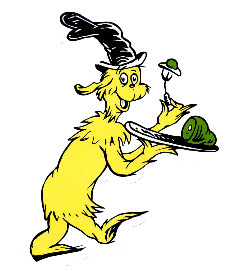 Dr Seuss Clip Art Green Eggs And Ham - Free ...