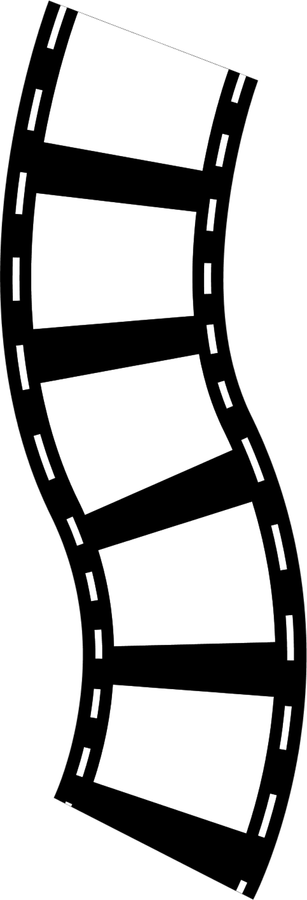 Movie tape - vector Clip Art