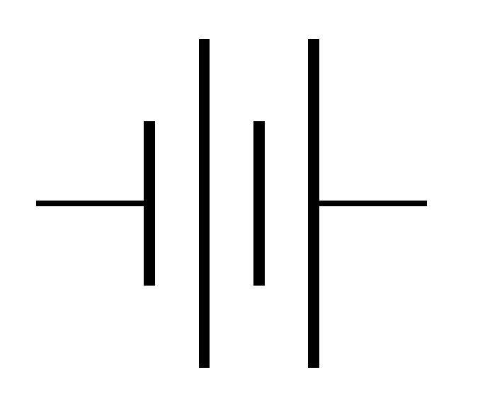 tikz pgf - Battery symbol in circuitikz - TeX - LaTeX Stack Exchange