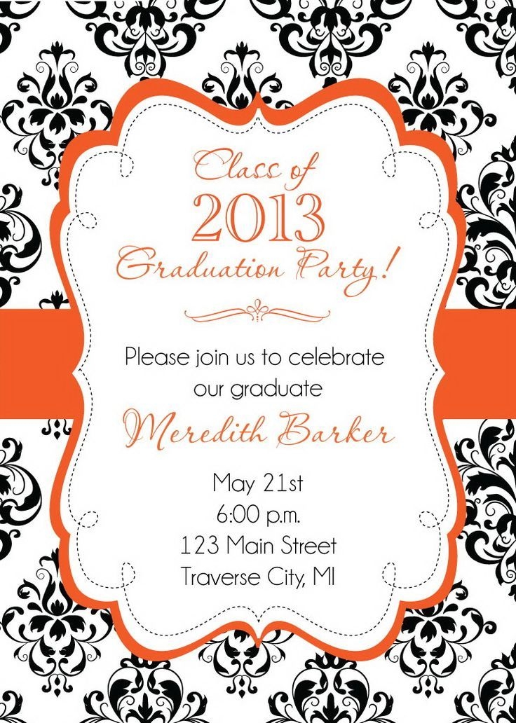 Printable Graduation Invitations | testoxplode.com