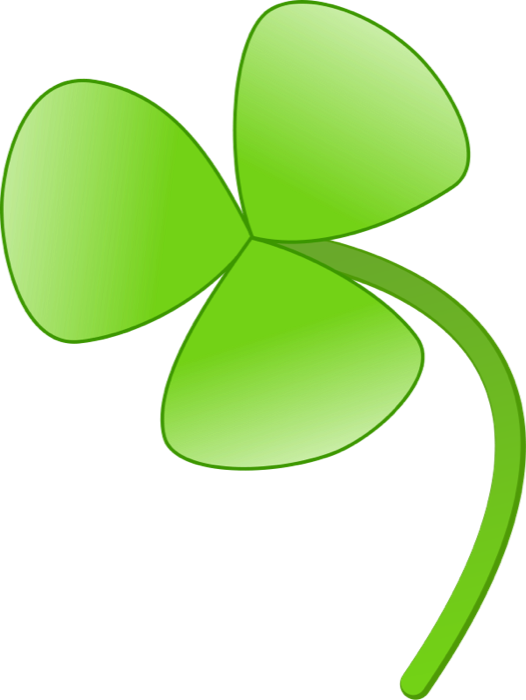 4 leaf clover leaf clover clovers and four leaf on clip art ...