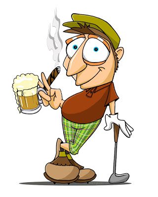 Cartoon, Golf lessons and Golf