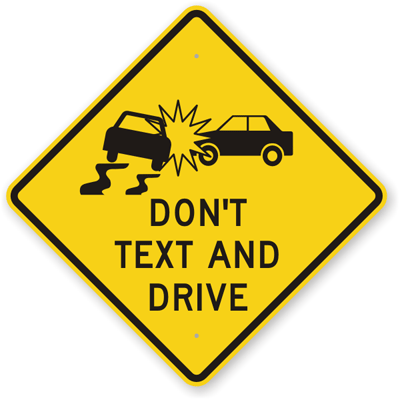 Outdoor No Cell Phone Signs