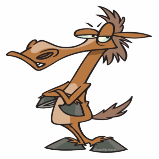 Funny Horse Clipart