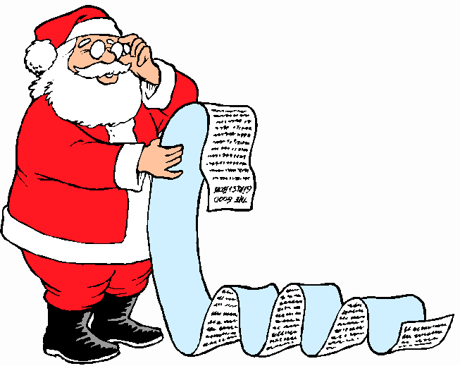 Christmas Shopping Clipart