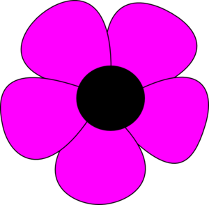 Simple flower clipart