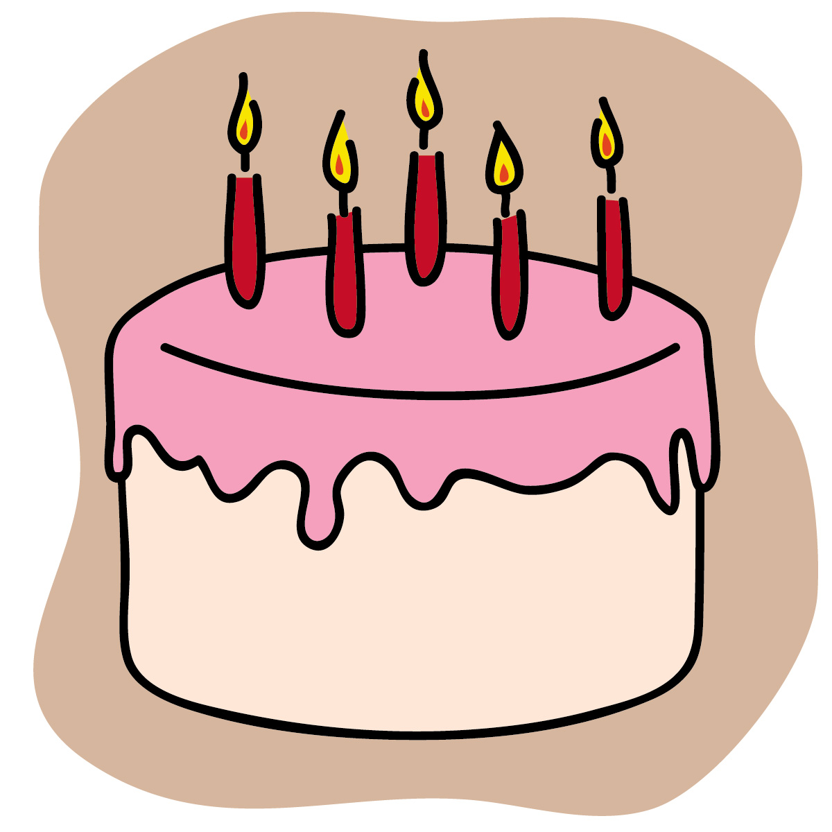Happy birthday cake clipart free vector for free download about 1 ...