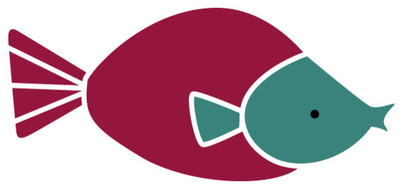 Fish Stencil 2 for Painting - Contemporary - Wall Stencils - by My ...