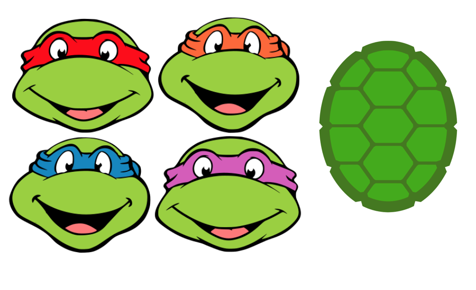 Ninja Turtle Clip Art - Tumundografico