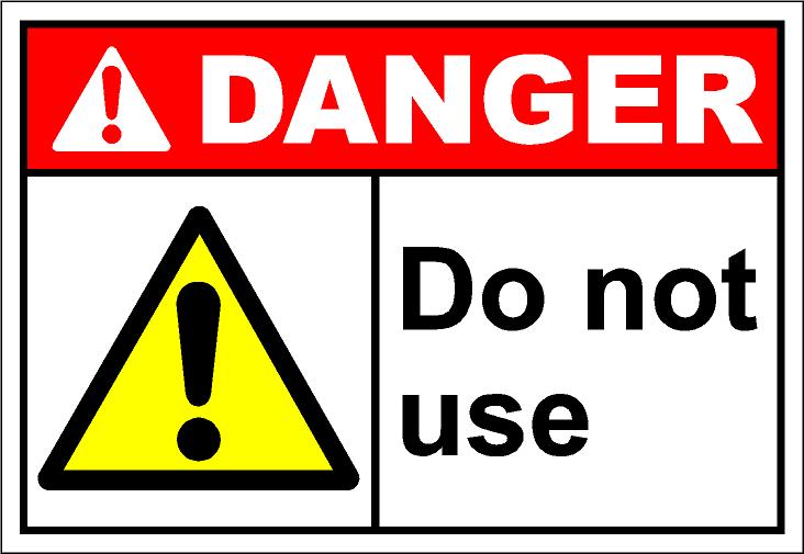Do Not Take Clipart