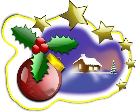 Open source christmas vector graphics clipart free vector download ...
