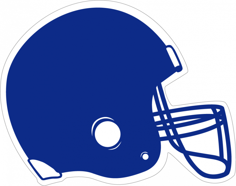 Clip Art Blue Football - ClipArt Best